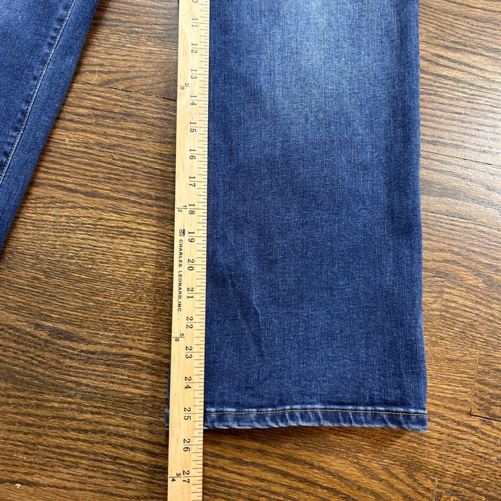 Kut from the Kloth Charlotte High Rise Fab Ab Culotte Jeans Womens 4 Dark Wash